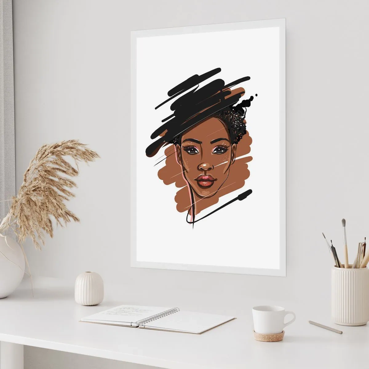 Affiche - Poster - Doux comme le chocolat - 30x40 cm