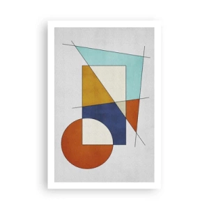 Affiche - Poster - Abstraction : plaisir moderniste - 61x91 cm