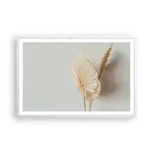 Affiche dans un cadre blanc - Poster - Quand tu dois t’apaiser - 91x61 cm