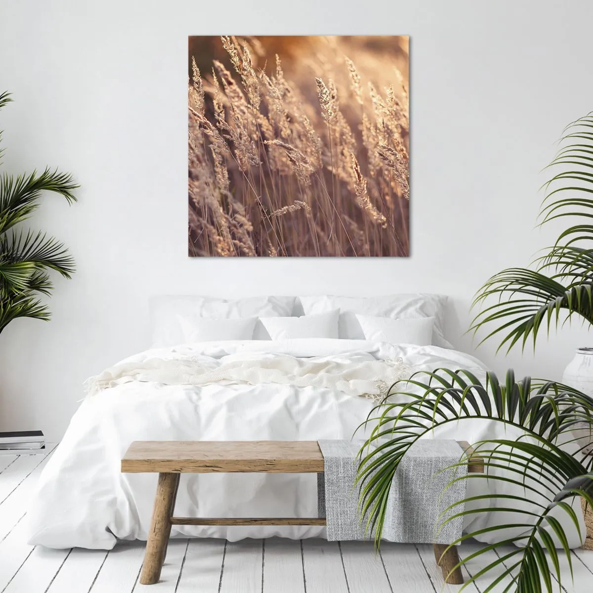 Impression sur toile - Image sur toile - Prêt à accueillir l'automne - 70x70 cm