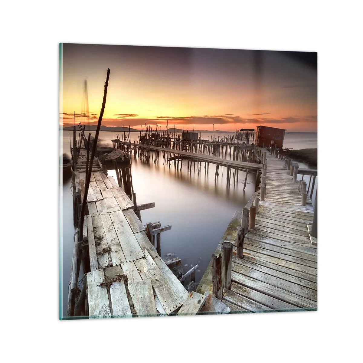 Impression sur verre - Image sur verre - Authentique, pas un attrape touristique - 40x40 cm