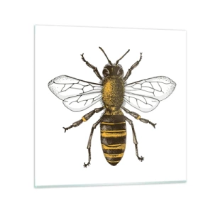 Impression sur verre - Image sur verre - Belle et bonne - 30x30 cm