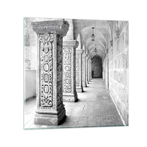 Impression sur verre - Image sur verre - Où cela mène-t-il…? - 50x50 cm