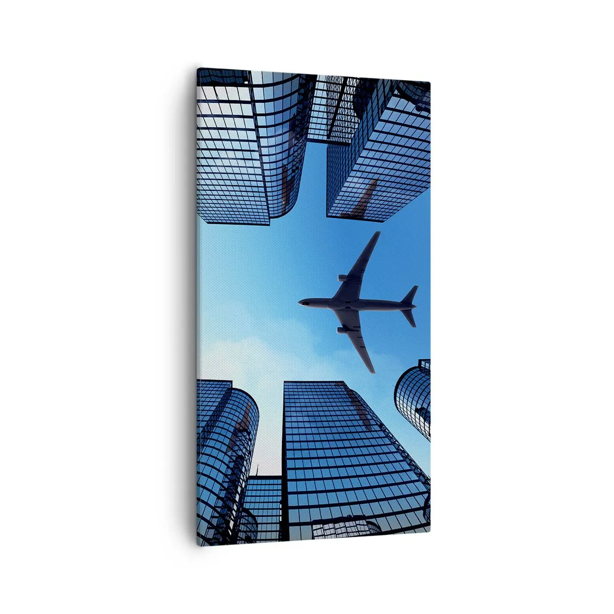 Impression sur toile - Image sur toile - La vue depuis le ravin de verre - 55x100 cm