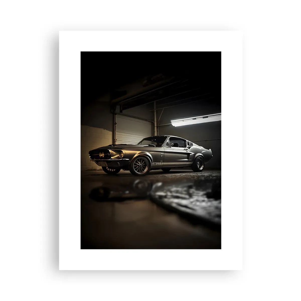 Affiche - Poster - Retour dans le passé - 30x40 cm