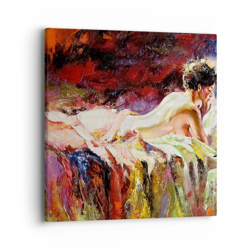 Impression sur toile - Image sur toile - Vénus en pensée - 40x40 cm