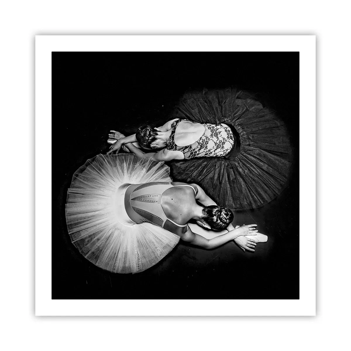 Affiche - Poster - Jin et jang – équilibre idéal - 60x60 cm