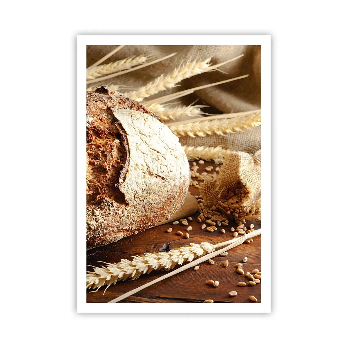 Affiche - Poster - Appétissant, parfumé, croquant - 70x100 cm