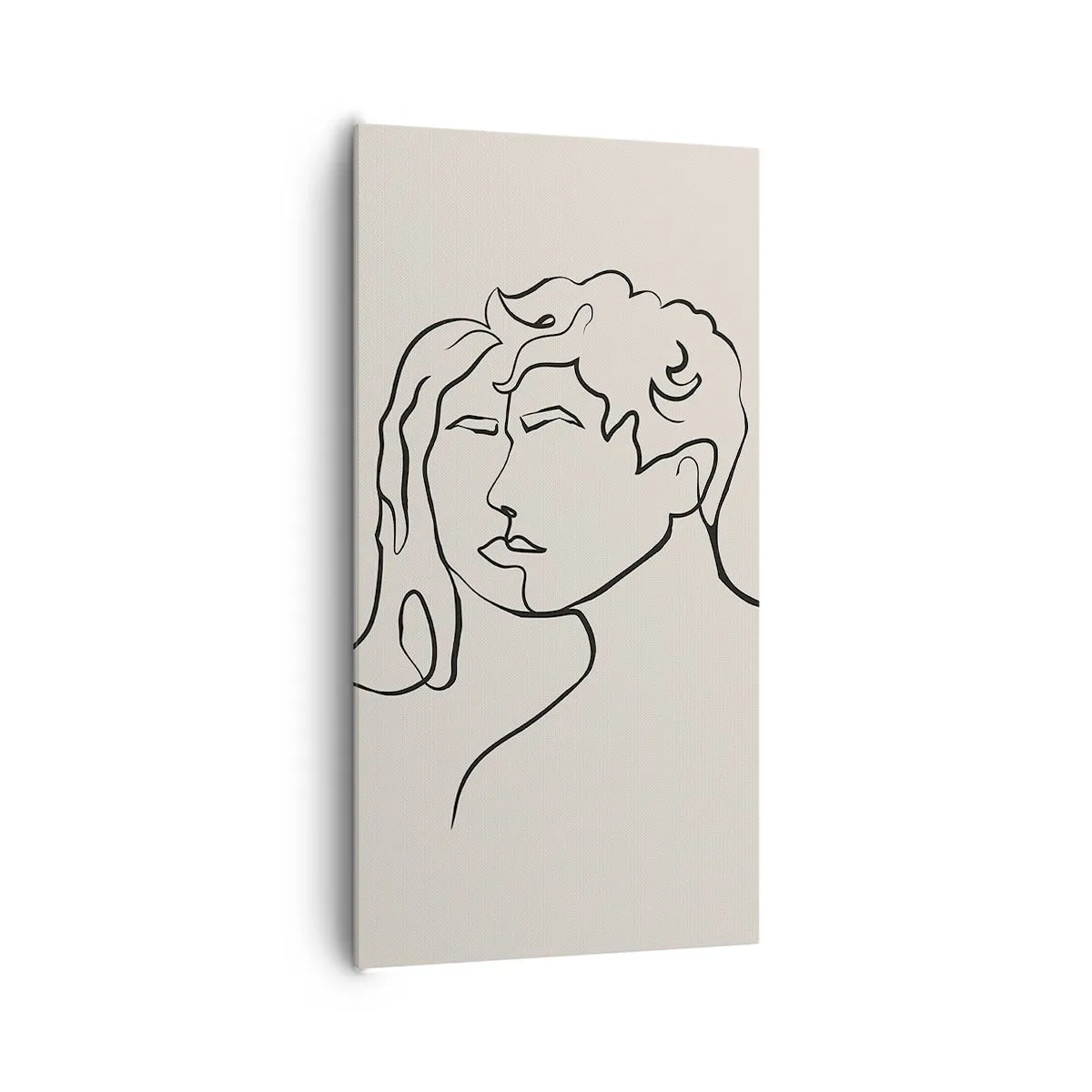 Impression sur toile - Image sur toile - Et l'unité est apparue - 65x120 cm