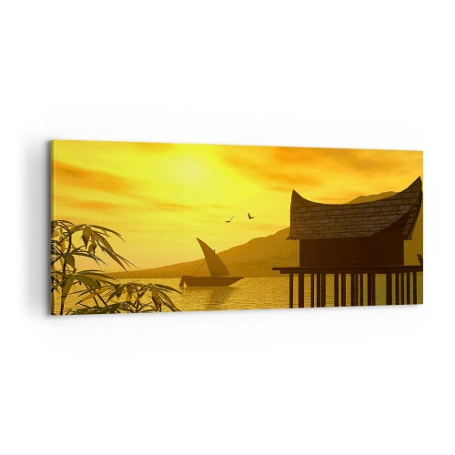 Impression sur toile - Image sur toile - La paix tant désirée - 100x40 cm