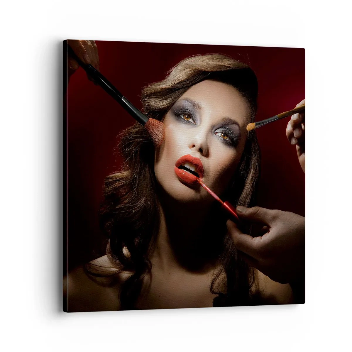 Impression sur toile - Image sur toile - Belle rêveuse - 40x40 cm