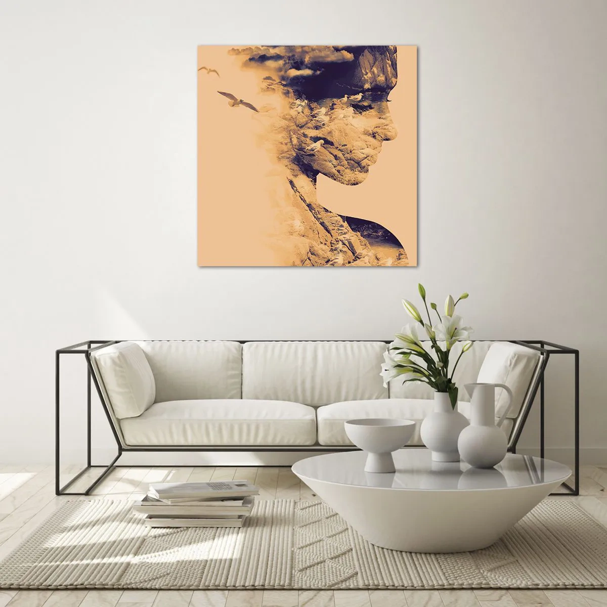 Impression sur verre - Image sur verre - Beauté de la nature - 50x50 cm