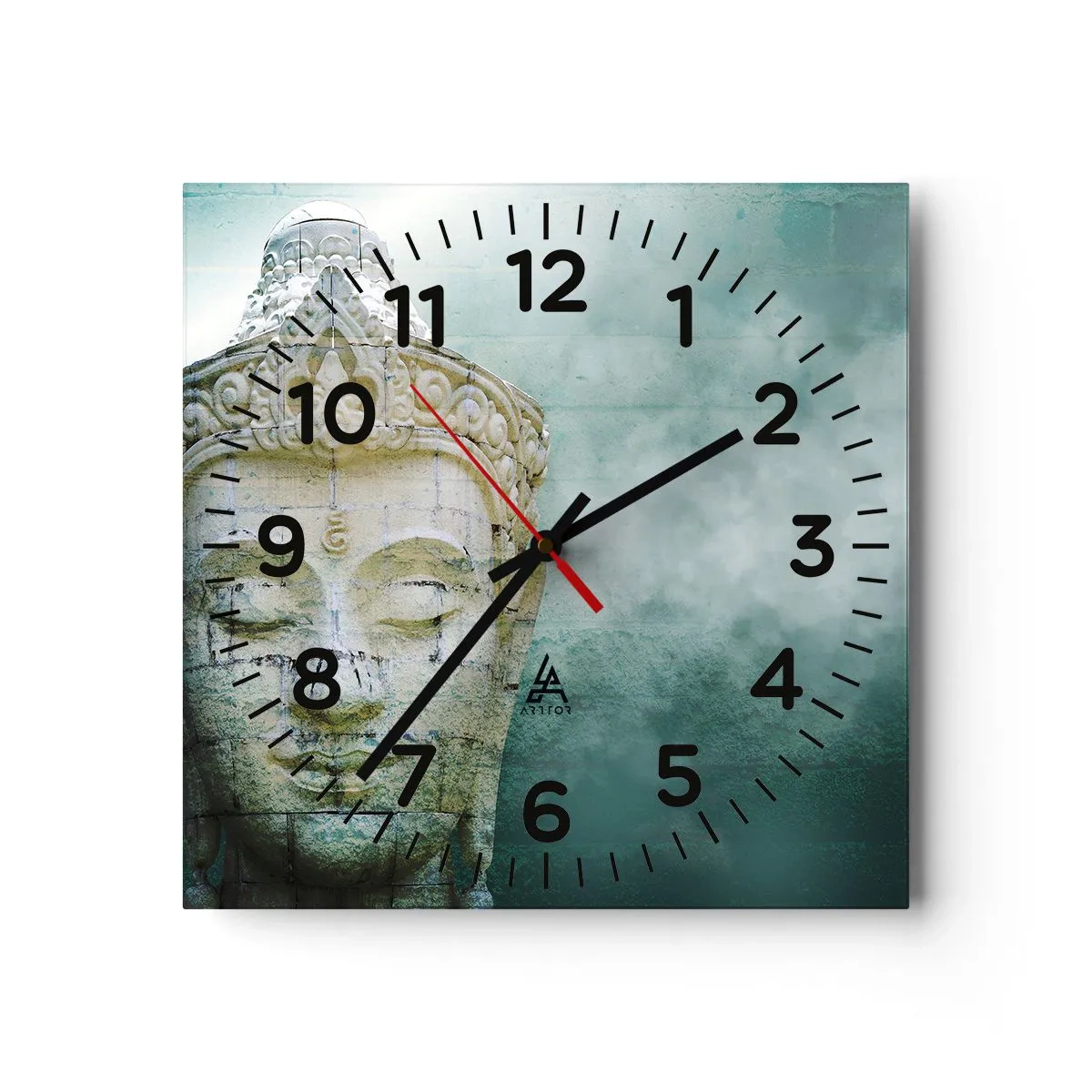 Horloge murale - Pendule murale - A la recherche de la lumière - 30x30 cm