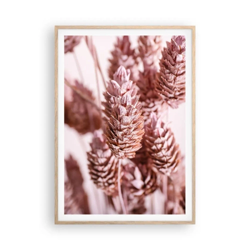 Affiche dans un chêne clair - Poster - Apparemment discret - 70x100 cm