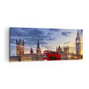 Impression sur toile - Image sur toile - Caractères spéciaux - 100x40 cm