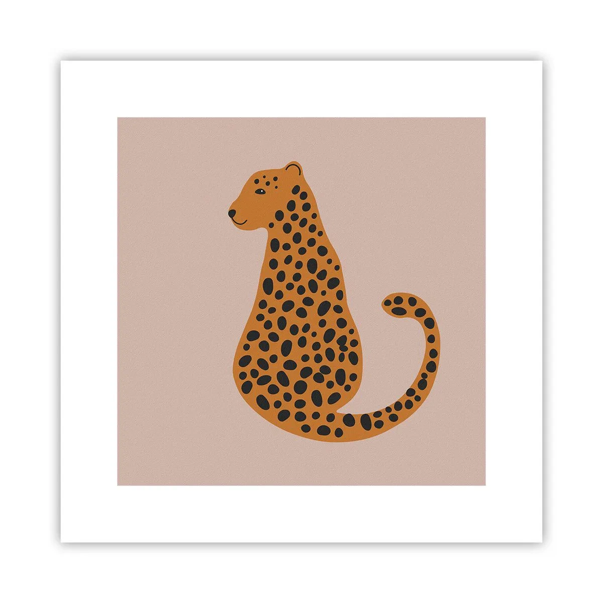 Affiche - Poster - La panthère est un motif à la mode - 30x30 cm