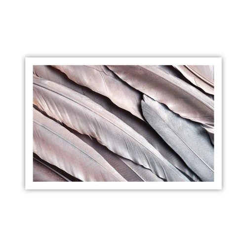 Affiche - Poster - En argent rose - 91x61 cm