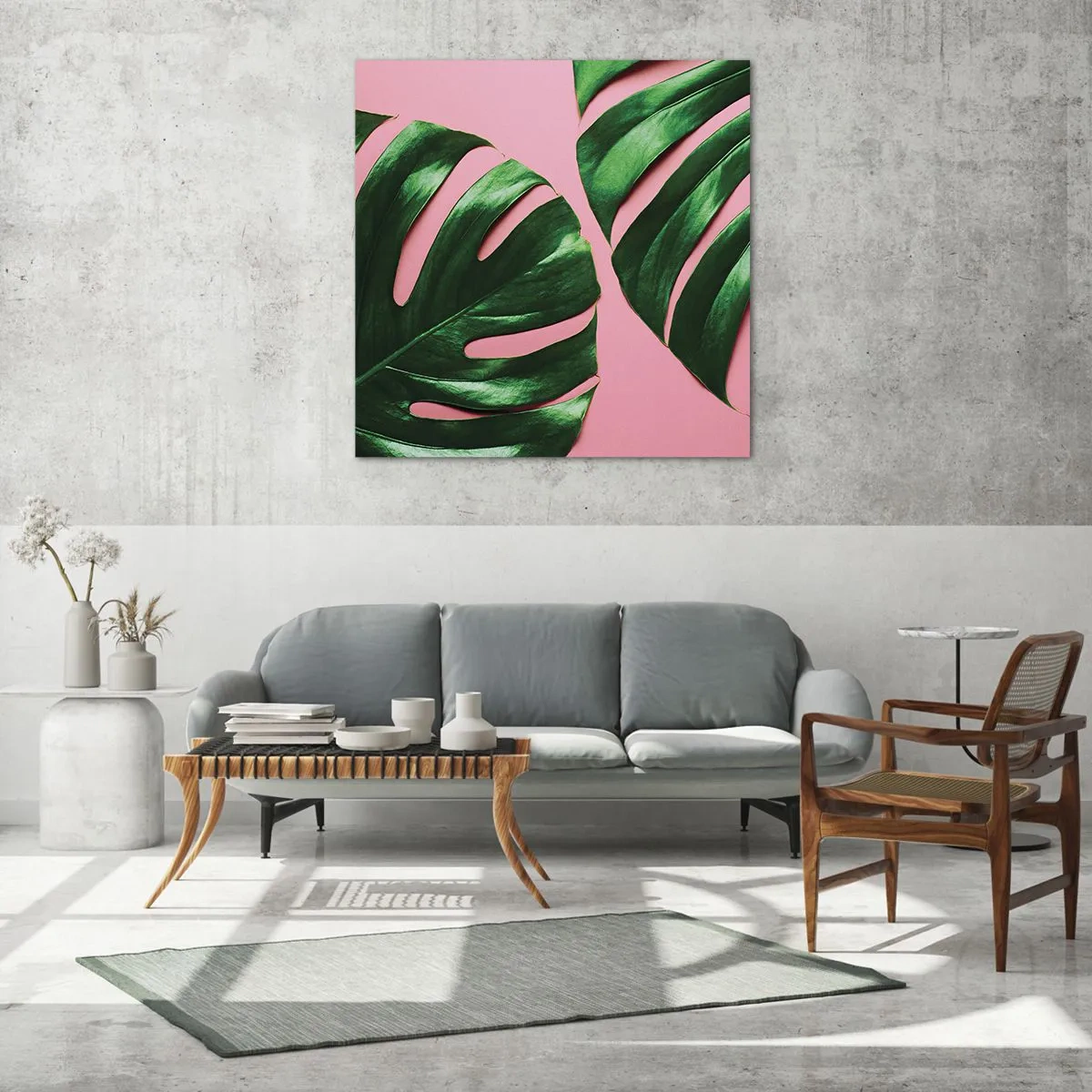 Impression sur verre - Image sur verre - Rendez-vous vert - 30x30 cm