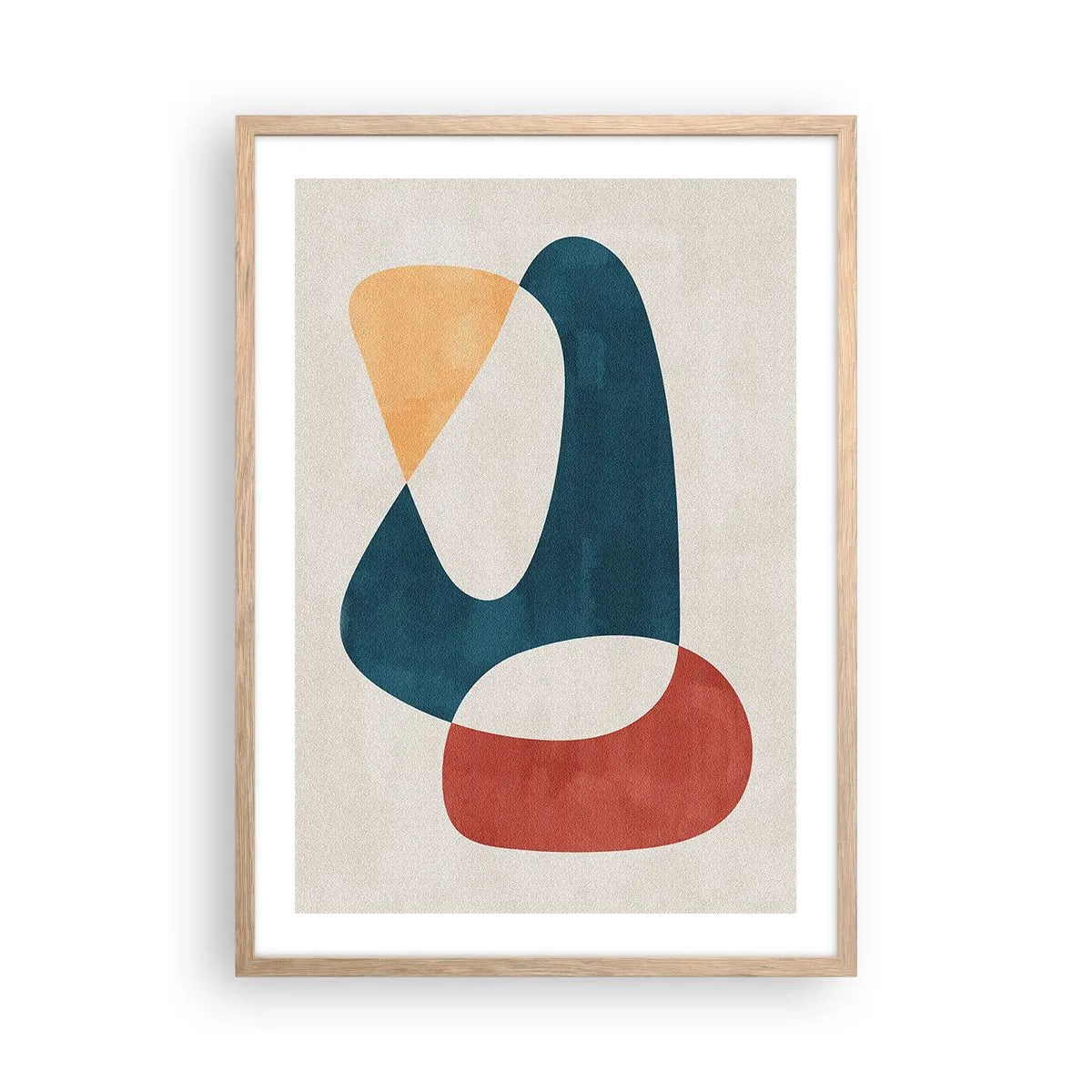 Affiche dans un chêne clair - Poster - Influences et métamorphoses - 50x70 cm