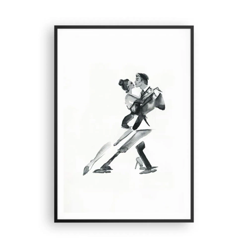 Affiche dans un cadre noir - Poster - En un battement - 70x100 cm