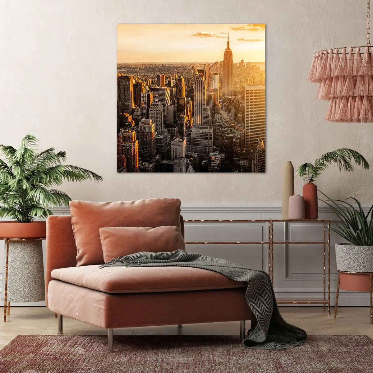 Impression sur toile - Image sur toile - Grandir au soleil - 30x30 cm