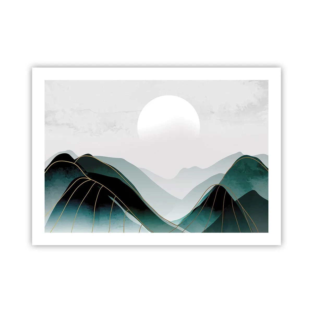 Affiche - Poster - En pleine majesté - 70x50 cm