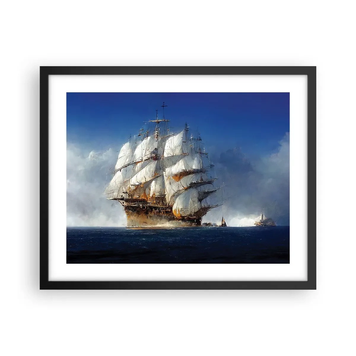 Affiche dans un cadre noir - Poster - La grande gloire ! - 50x40 cm