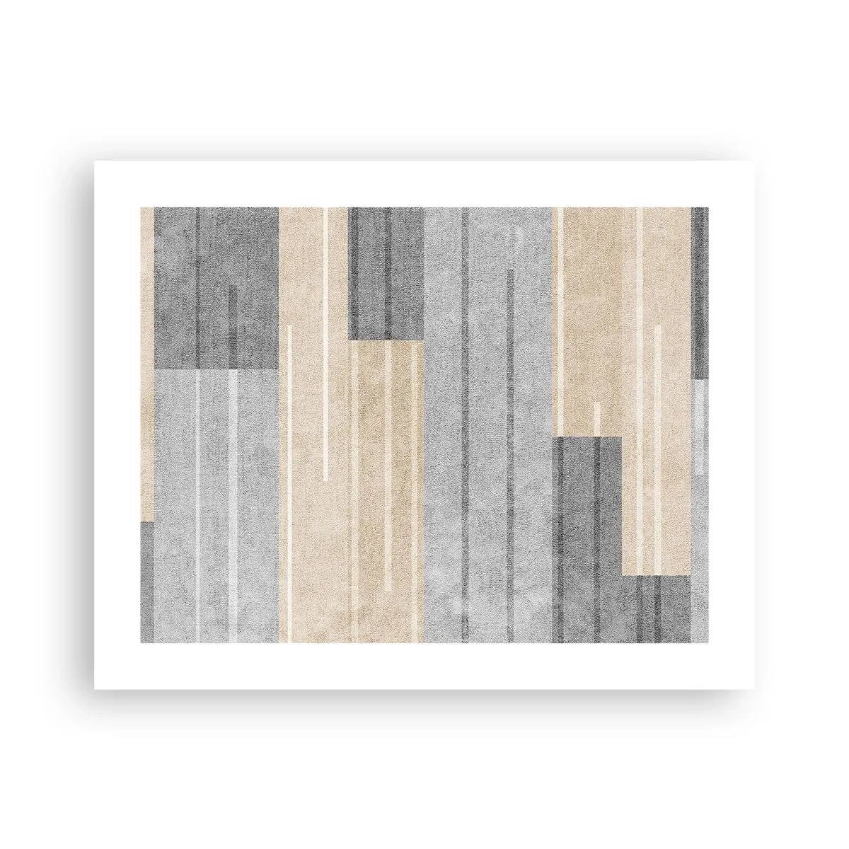 Affiche - Poster - Composition : se tenir droit - 50x40 cm