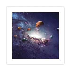 Affiche - Poster - Système de danse solaire - 40x40 cm