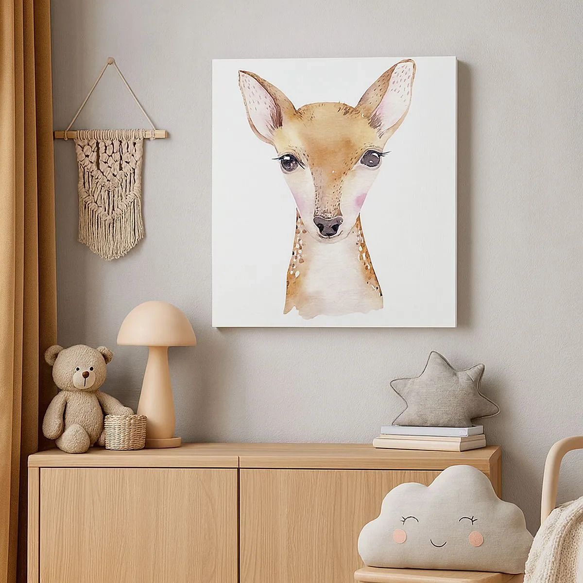 Impression sur toile - Image sur toile - L'innocence de la nature - 30x30 cm