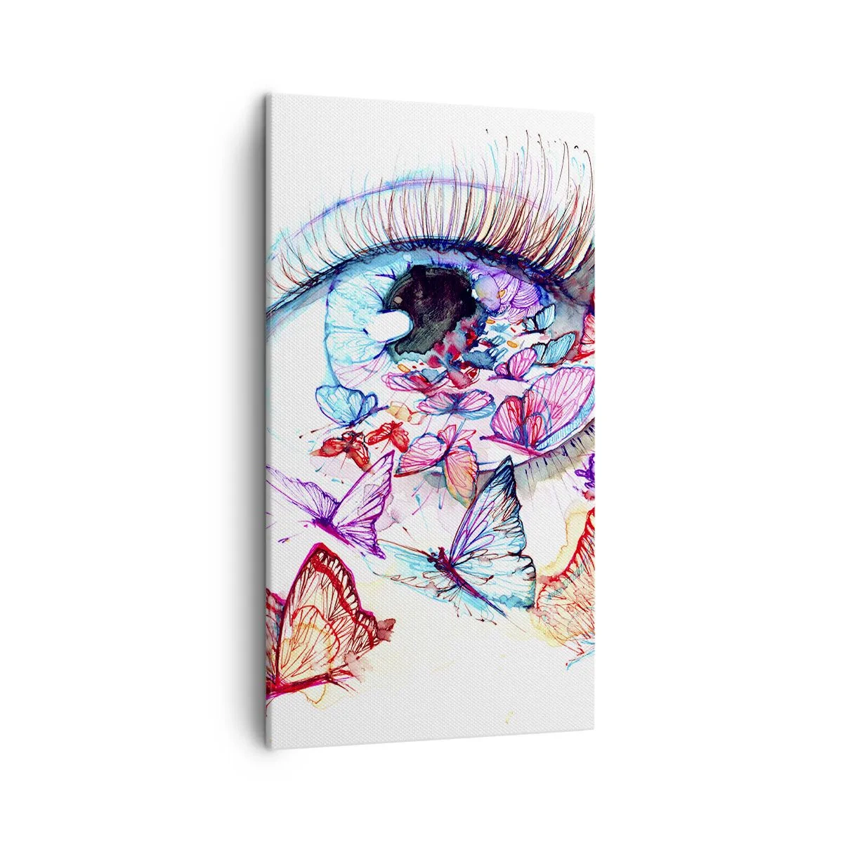 Impression sur toile - Image sur toile - Charme des yeux de conte de fées - 45x80 cm