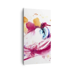 Impression sur toile - Image sur toile - Le monde prospère dans la proximité - 65x120 cm