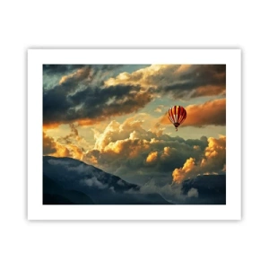 Affiche - Poster - Je vole parce que je veux - 50x40 cm