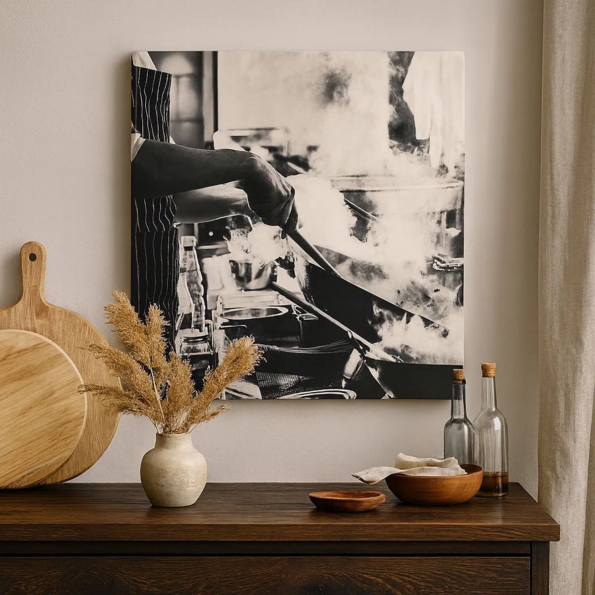 Impression sur toile - Image sur toile - Alchimie des saveurs - 30x30 cm