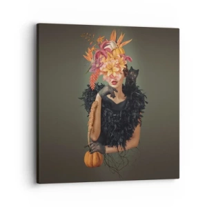 Impression sur toile - Image sur toile - Sort de sorcière - 30x30 cm