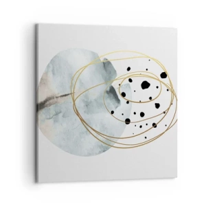 Impression sur toile - Image sur toile - Emmêlement de l'espace - 60x60 cm