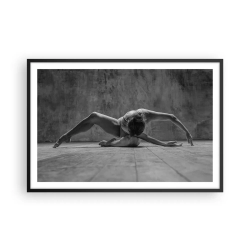 Affiche dans un cadre noir - Poster - Symétrie trouvée - 91x61 cm