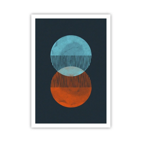 Affiche - Poster - Fantaisie astronomique - 70x100 cm