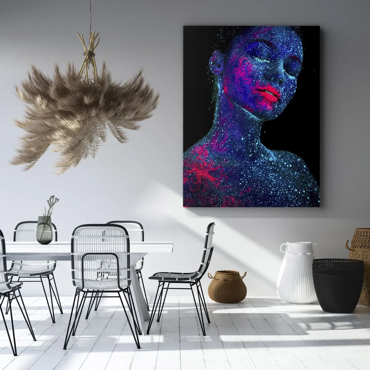 Impression sur toile - Image sur toile - Dans la poussière d'étoiles - 45x80 cm