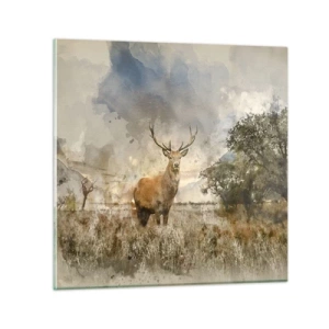 Impression sur verre - Image sur verre - Dignité - force - majesté - 30x30 cm