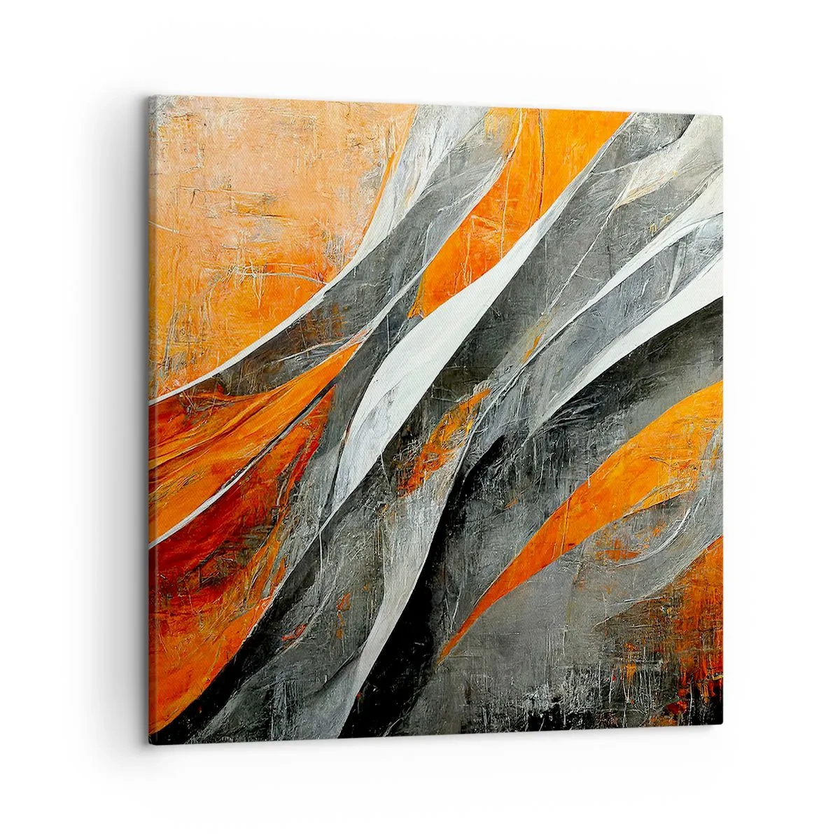 Impression sur toile - Image sur toile - Chaleur et froid - 50x50 cm