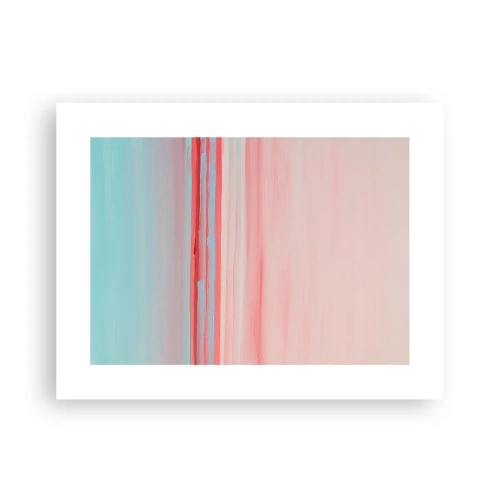 Affiche - Poster - Abstraction à l'aube - 40x30 cm