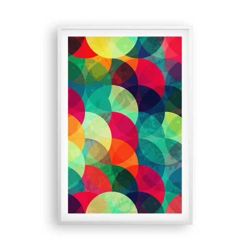 Affiche dans un cadre blanc - Poster - Ascension - 61x91 cm