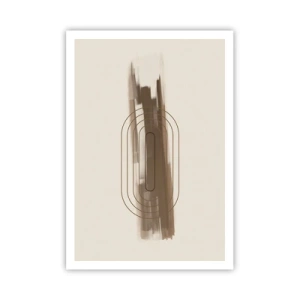 Affiche - Poster - Parfum de gris - 70x100 cm