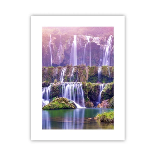 Affiche - Poster - Escalier vers le ciel - 30x40 cm