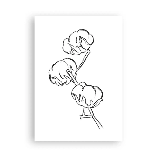 Affiche - Poster - Duvet de coton - 70x100 cm