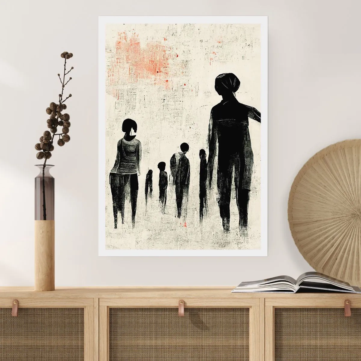 Affiche - Poster - Contre la solitude - 30x40 cm