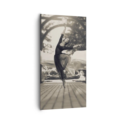 Impression sur toile - Image sur toile - La danse de l'esprit jardin - 65x120 cm