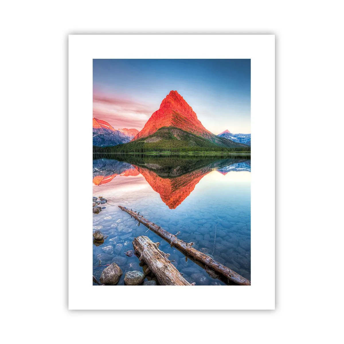 Affiche - Poster - Chaleur et fraicheur - 30x40 cm