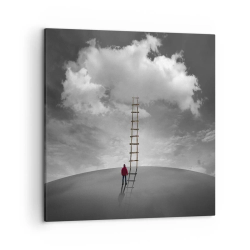 Impression sur toile - Image sur toile - Tout est possible - 50x50 cm